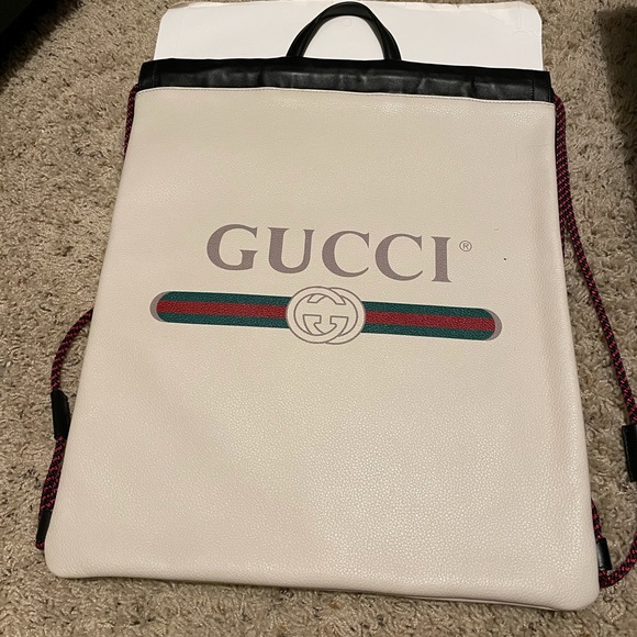 Gucci drawstring backpack BNWT - Picture 2 of 16